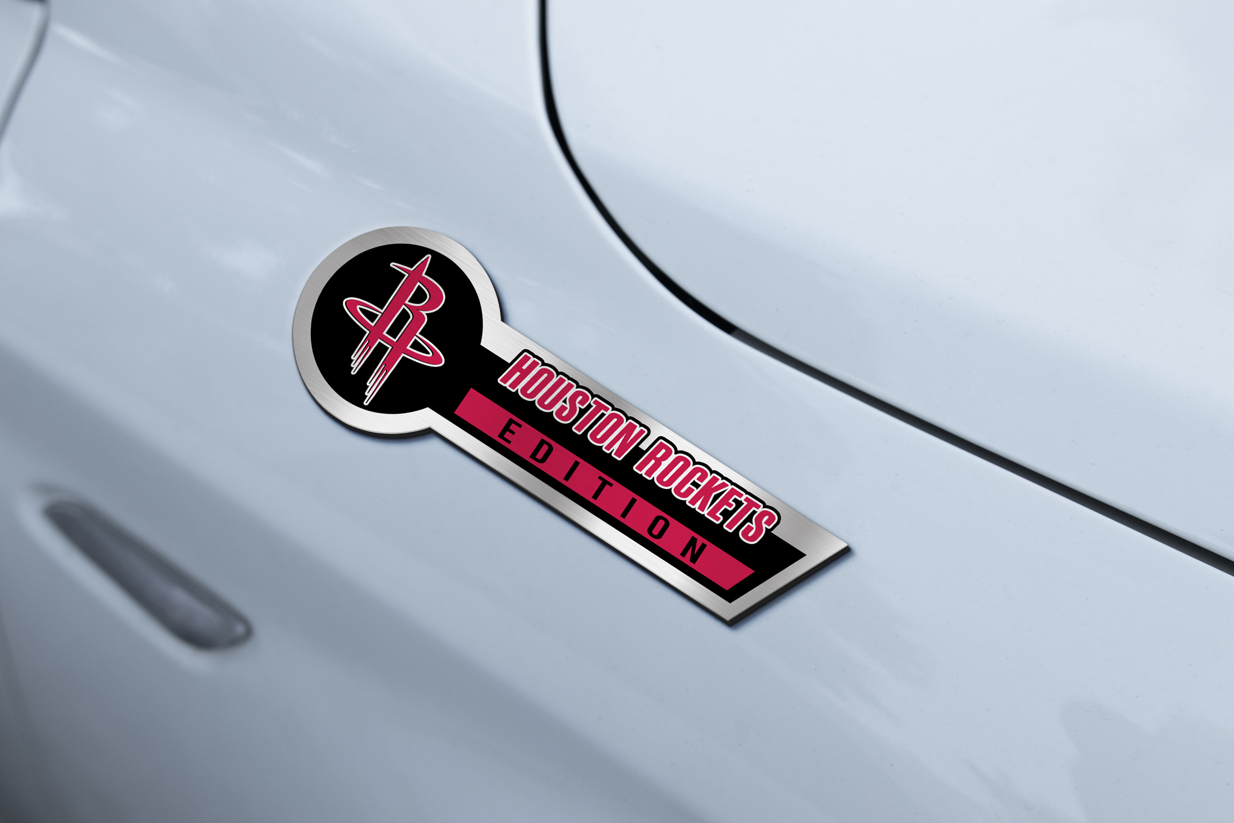 Car Name Emblem Badge mockup 2