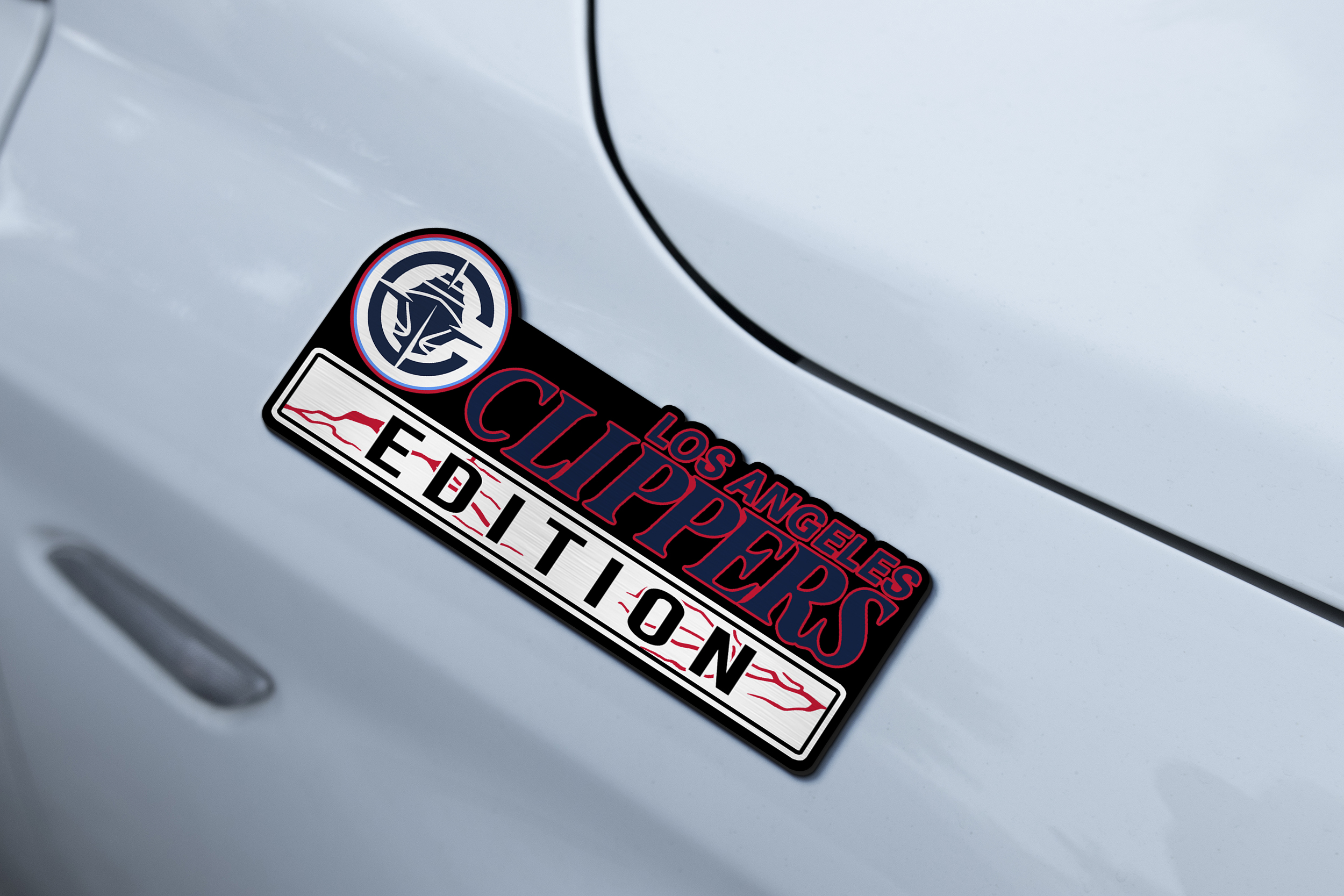 Car Name Emblem Badge mockup 2