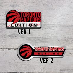 Toronto Raptors Edition Car Emblem