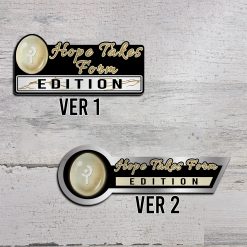 White Mage Edition Car Emblem