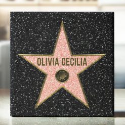 Personalised Hollywood Walk of Fame Star Tile