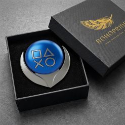 PSN Platinum Trophy Button Pin