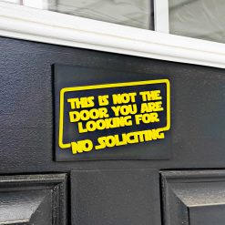 Star Wars Door Sign – No Soliciting
