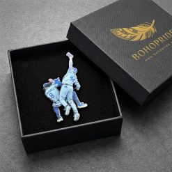 The Hero Catch Button Pin