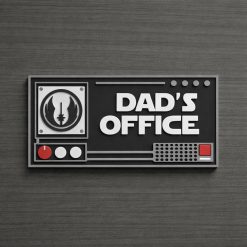 Custom Jedi Order Nameplate Star Wars 3D Printed