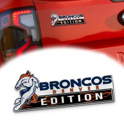 Denver Broncos Edition Car Emblem