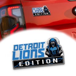 Detroit Lions Inspired Car Emblem Ver 1