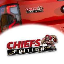 Kansas City Chiefs Inspired Car Emblem