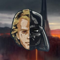 Anakin/Vader Embroidered Iron-On Patch