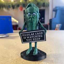 Picolas Cage Bathroom Buddy Figurine