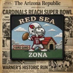 Snoopy Arizona Cardinals Iron-On Patch