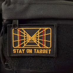 Stay On Target Jedi Iron-On Patch
