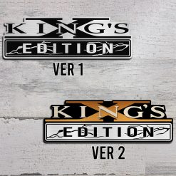 King’s X Edition Car Emblem