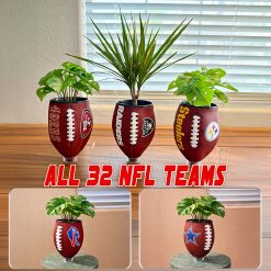 Personalized NFL Football Planter