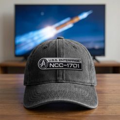 Star Trek U.S.S. Enterprise NCC-1701 Embroidered Iron-On Patch