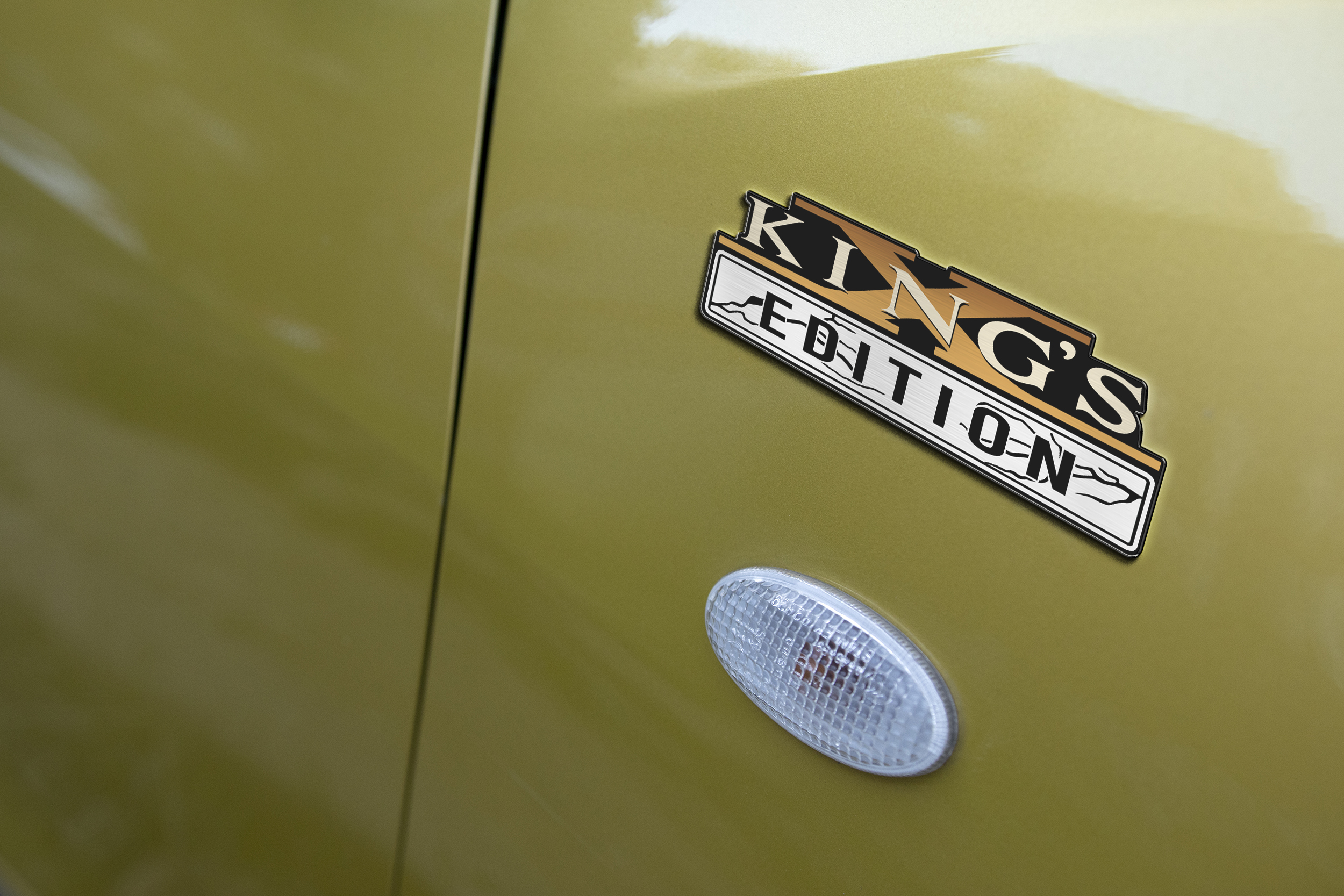 Car Name Emblem Badge mockup 3