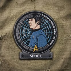 Star Trek Lt. Commander Spock Embroidered Iron-On Patch