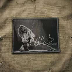 Eddie Van Halen Memorial Embroidered Iron-On Patch