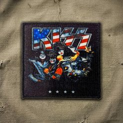 KISS “Made in the USA” Embroidered Iron-On Patch