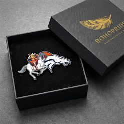 One Piece Inspired Denver Broncos Button Pin