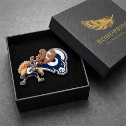 One Piece Inspired Los Angeles Rams Button Pin