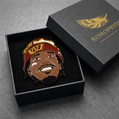 Jayden Fun Head Washington Commanders Button Pin