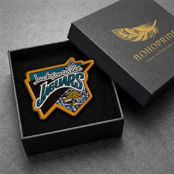 Jacksonville Jaguars Retro 90s Button Pin