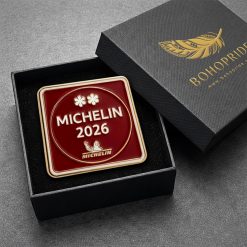 Michelin Star Button Pin – Choose Your Chef Rating