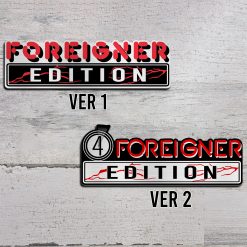Foreigner Edition Car Emblem
