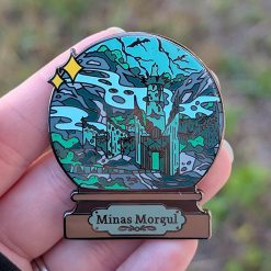 Minas Morgul Snowglobe Button Pin