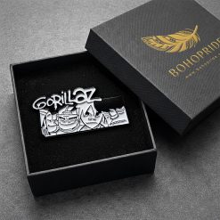 Gorillaz Button Pin