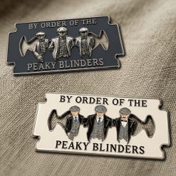 Peaky Blinders Razor Blade Button Pin