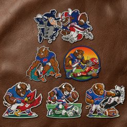 Bills Mafia: Who's Next? – The Ultimate Rivalry Iron-on Patch Collection