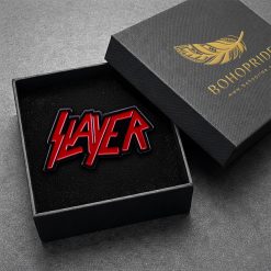 Slayer Classic Logo Button Pin