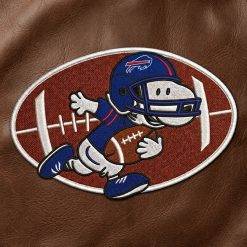 Buffalo Bills Inspired Snoopy Iron-On Patch