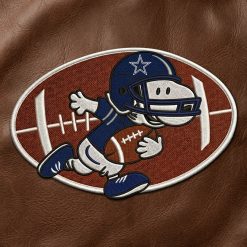Dallas Cowboys Inspired Snoopy Iron-On Patch