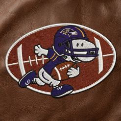 Baltimore Ravens Inspired Snoopy Iron-On Patch