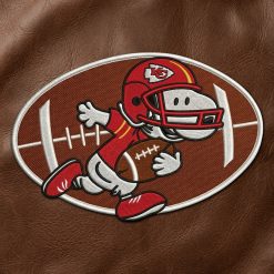 Kansas City Chiefs Inspired Snoopy Iron-On Patch