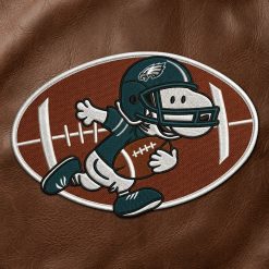 Philadelphia Eagles Inspired Snoopy Iron-On Patch