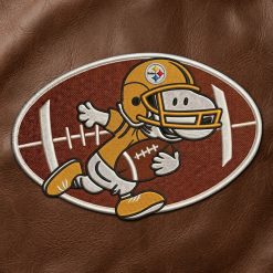 Pittsburgh Steelers Inspired Snoopy Iron-On Patch