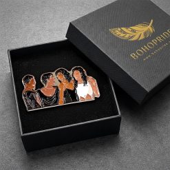 Waiting to Exhale Button Pin