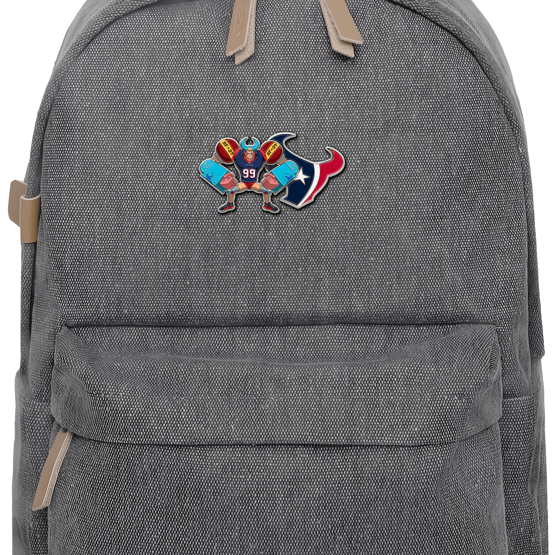 Backpack Front View Mockup