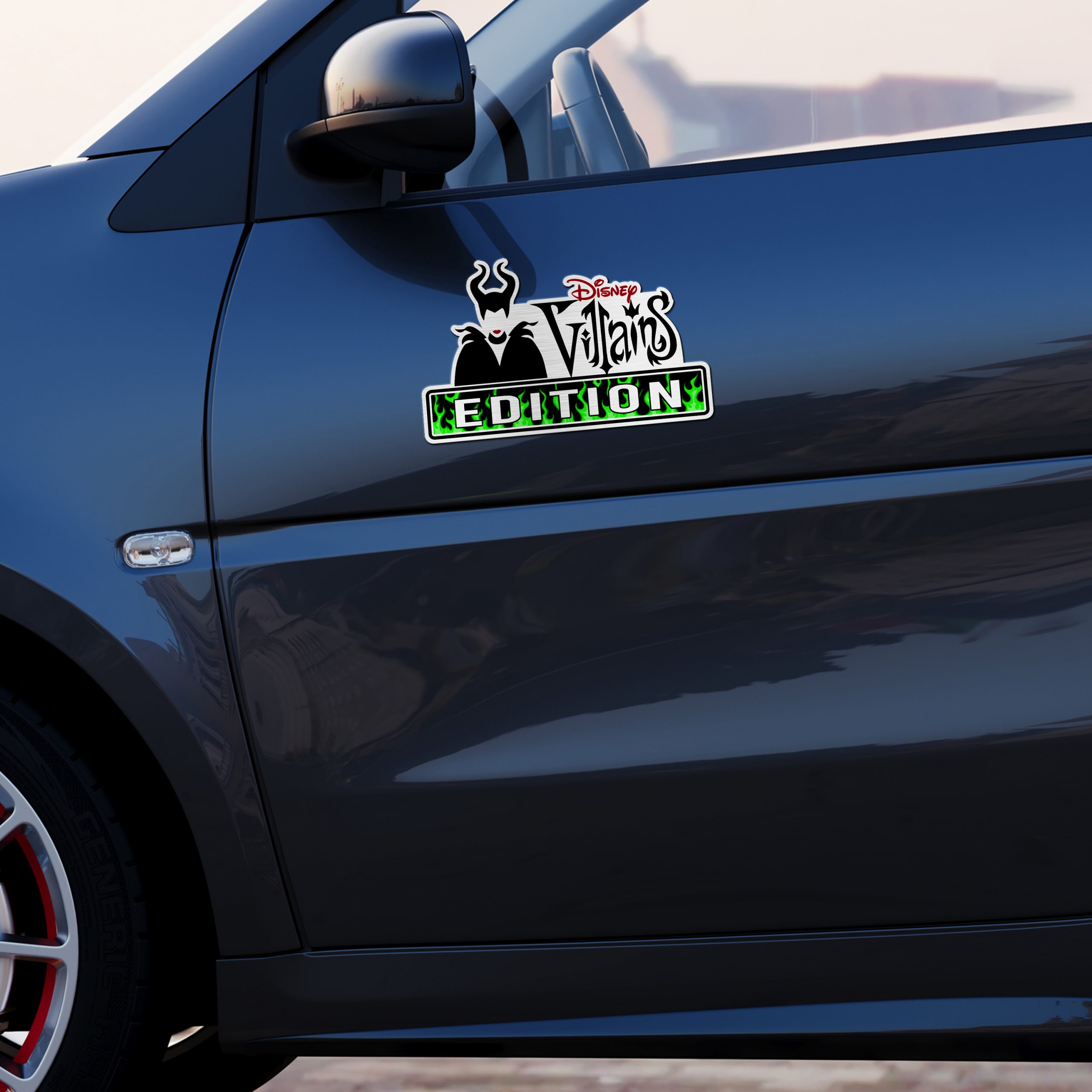 Car Name Emblem Badge Mockup 15