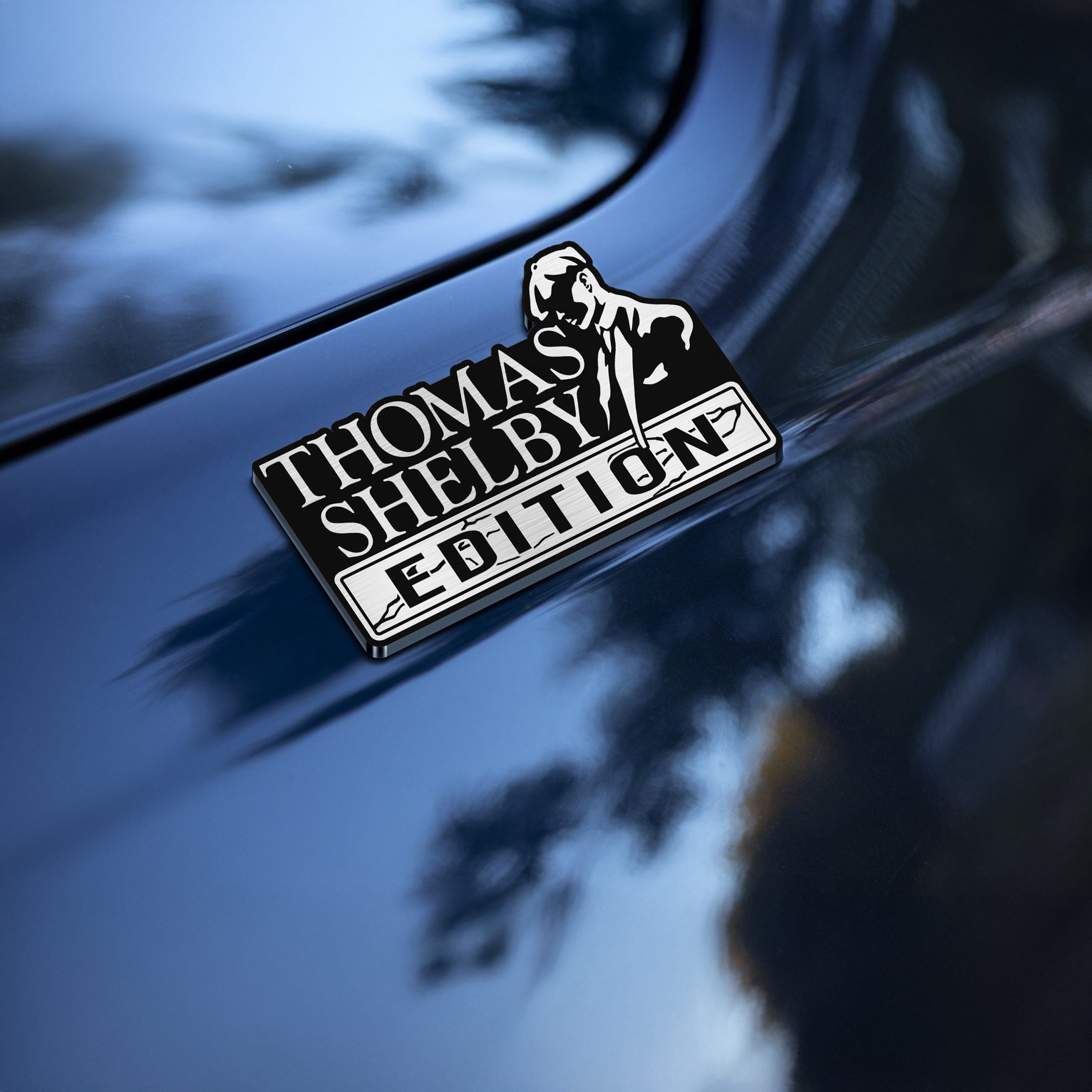 Car Name Emblem Badge Mockup 5