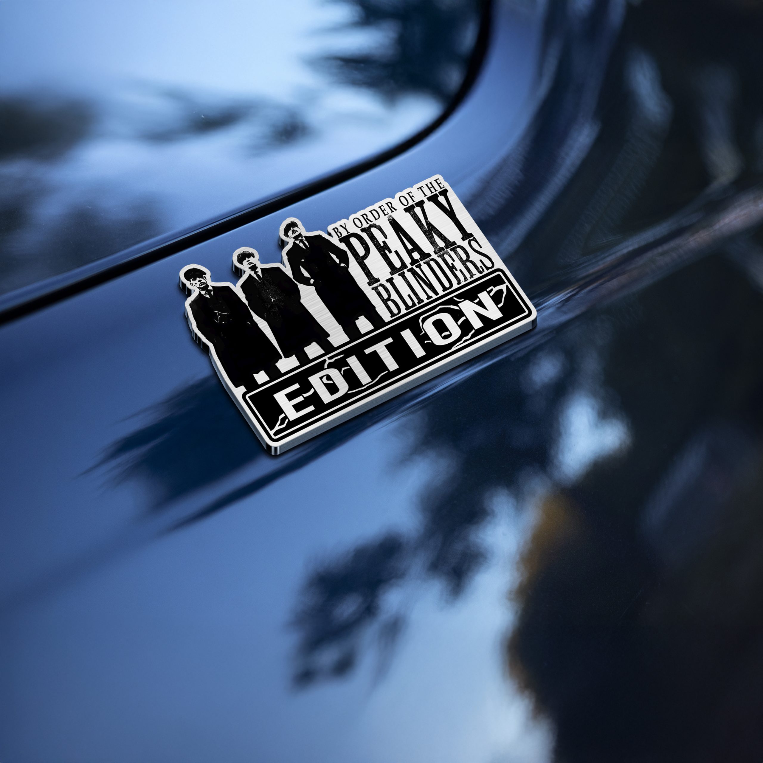 Car Name Emblem Badge Mockup 5