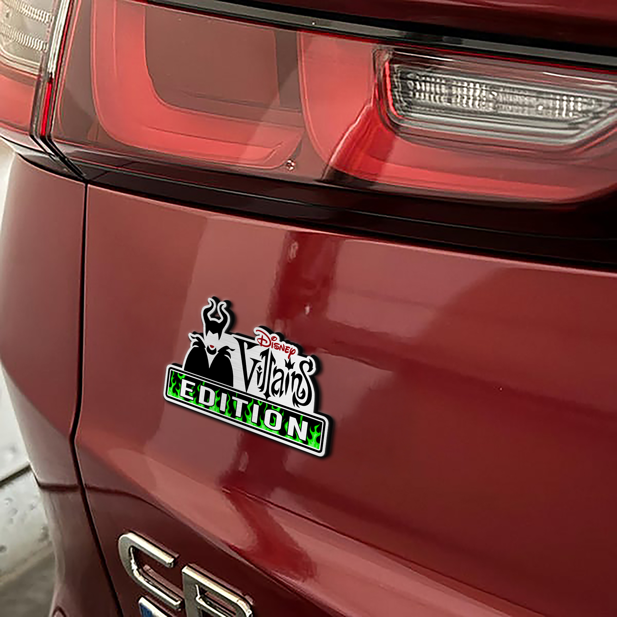 Car Name Emblem Badge Mockup 7
