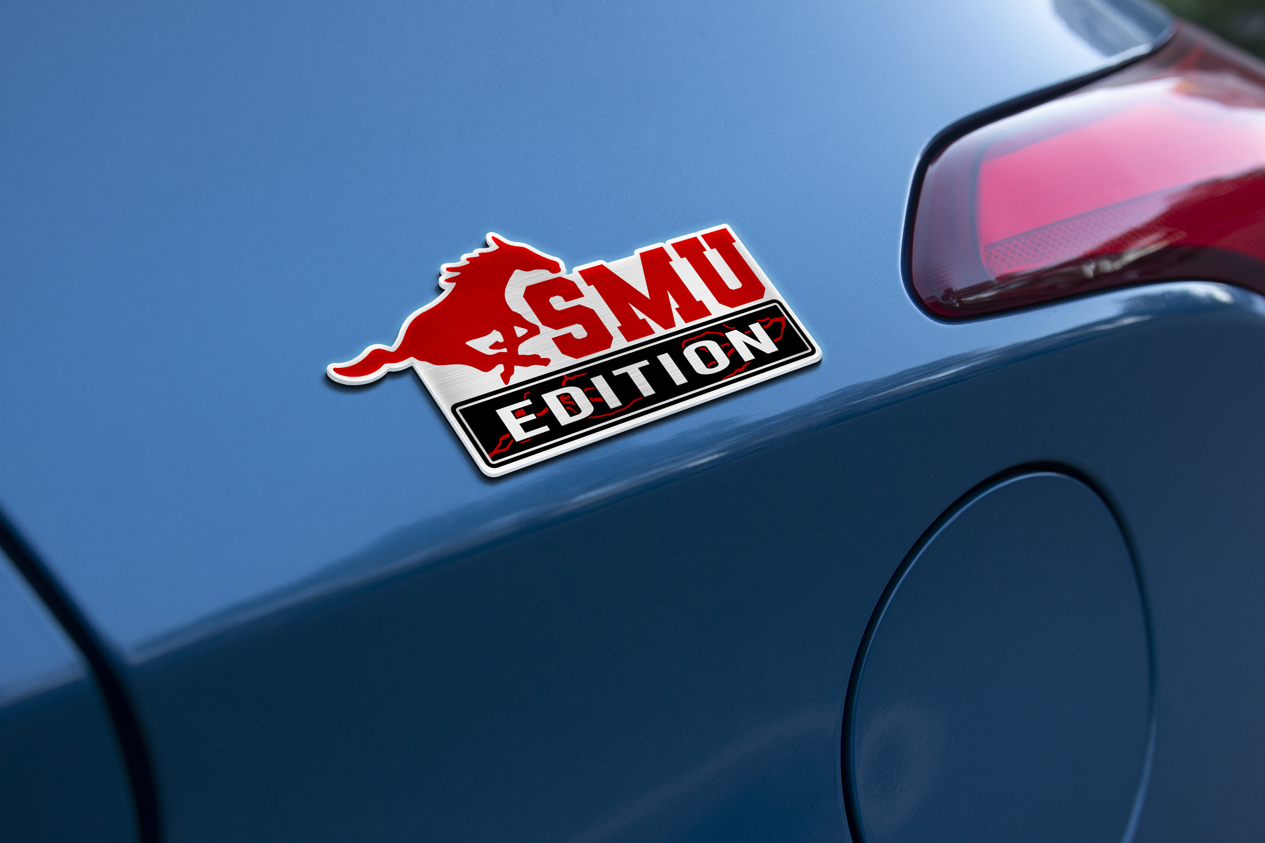 Car Name Emblem Badge mockup 1