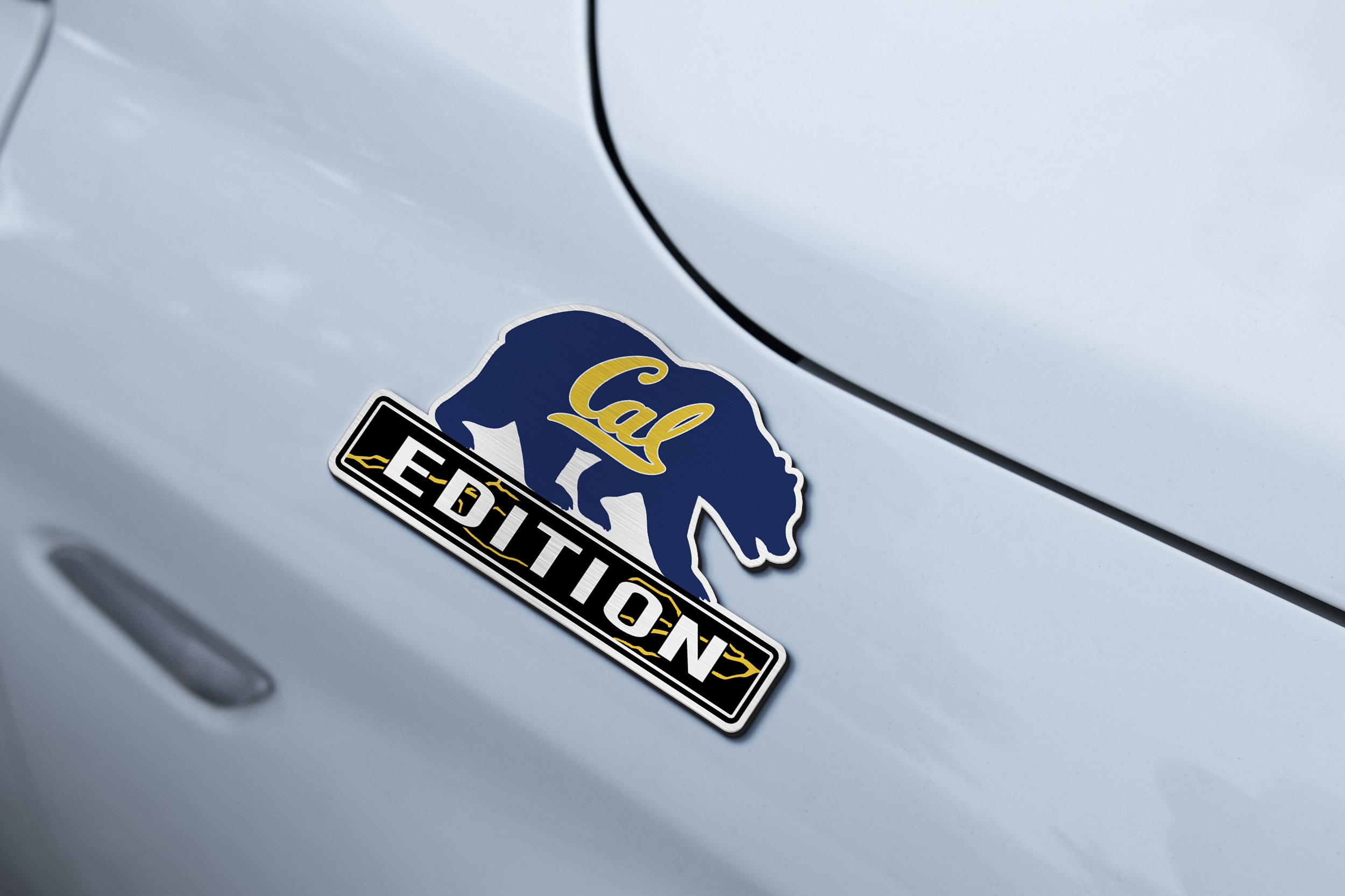 Car Name Emblem Badge mockup 2