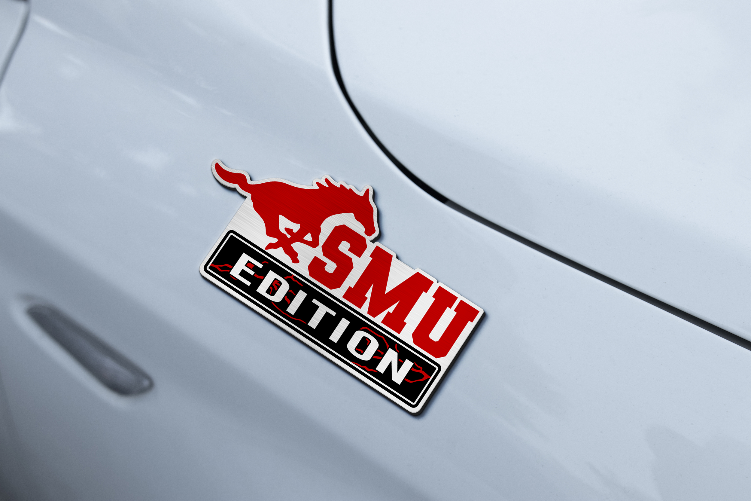 Car Name Emblem Badge mockup 2