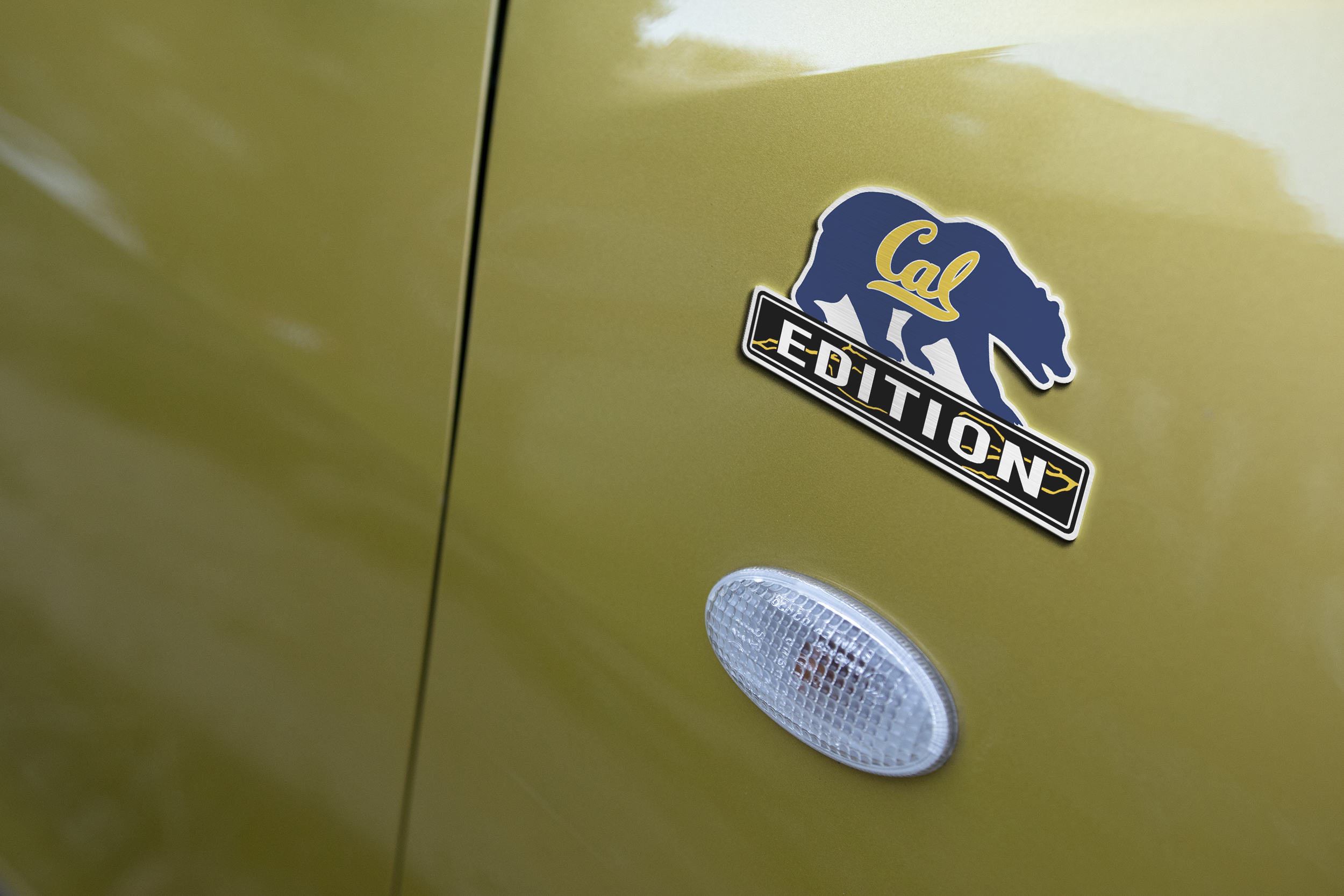 Car Name Emblem Badge mockup 3